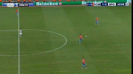 Gelson Martins  Goal HD - FCSB (Rou)	1-3	Sporting (Por) 23.08.2017