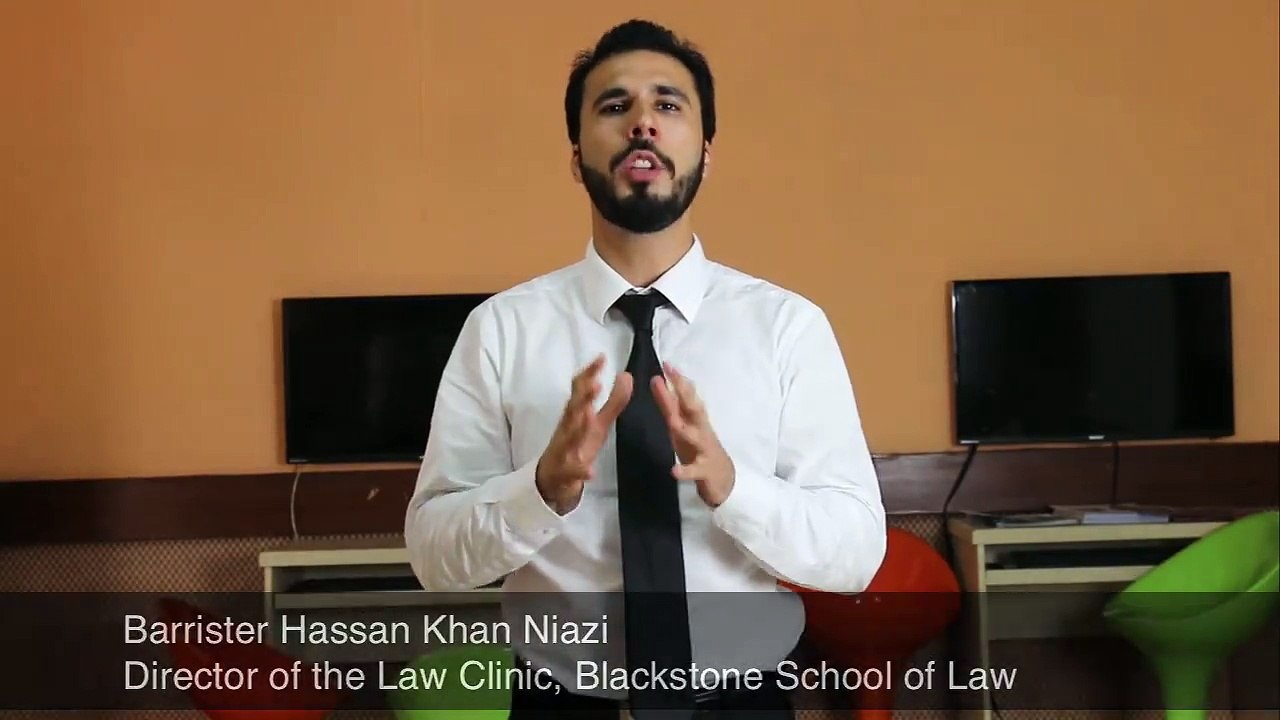 Barrister Hassaan Khan Niazi Announces The Opening of His New Law Clinic at Blackstone School of Law