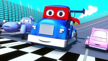 Carl the Super Truck and the Demolition Crane in Car City | Cars & Trucks Cartoons for kid