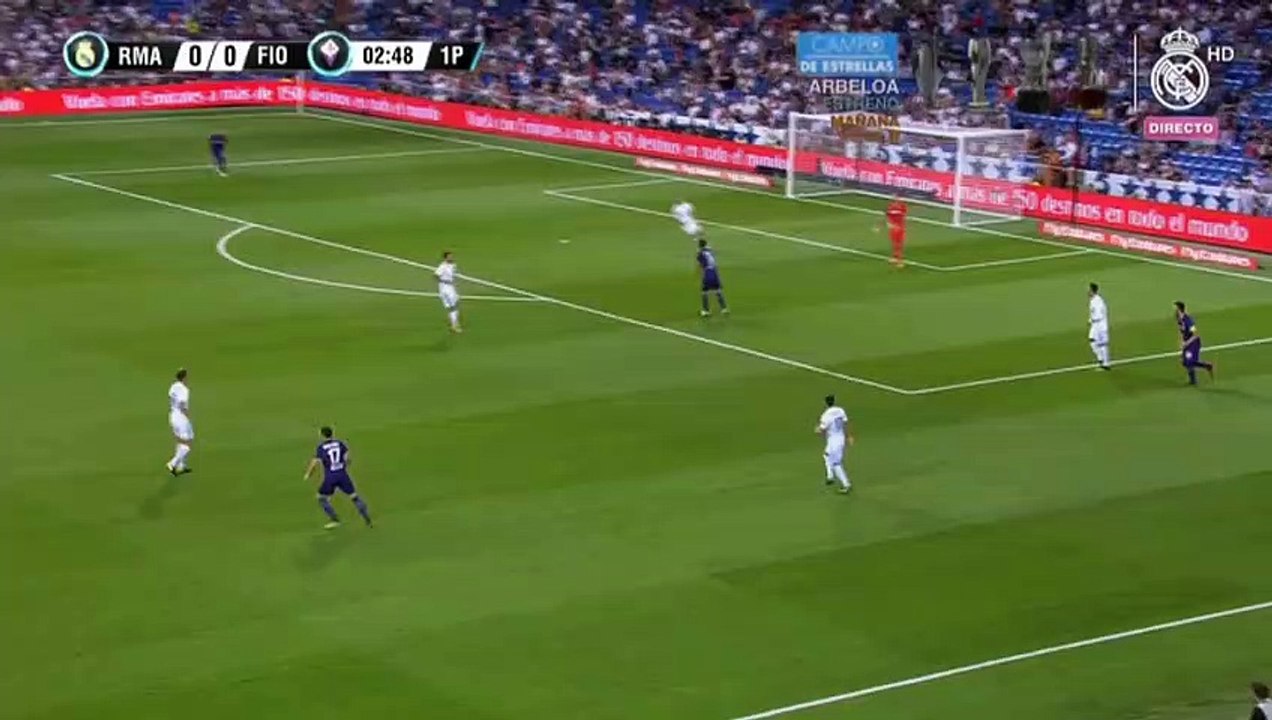 Jordan Veretout Goal HD - Real Madrid 0-1 Fiorentina 23.08.2017