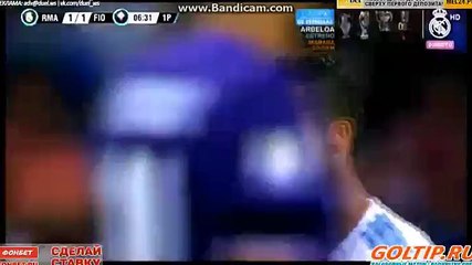 Ronaldo Goal Real Madrid 1-1 Fiorentina 23.08.2017
