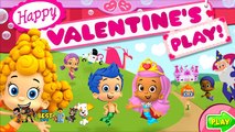 Niños para y guppies burbujas juego de dibujos animados de San Valentín en ruso