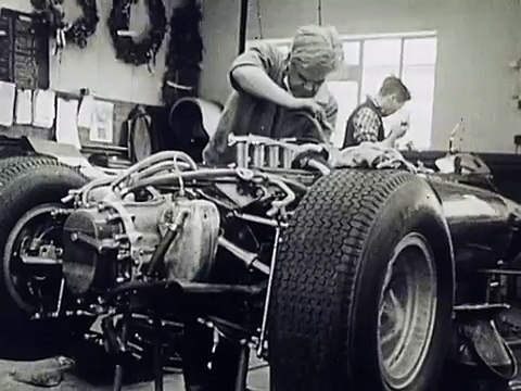 Graham Hill talks about his Formula 1 car setup in 1964