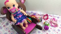Baby Alive Super Snackin Lily Doll Feeding with Runts Candy Potty Training New HD