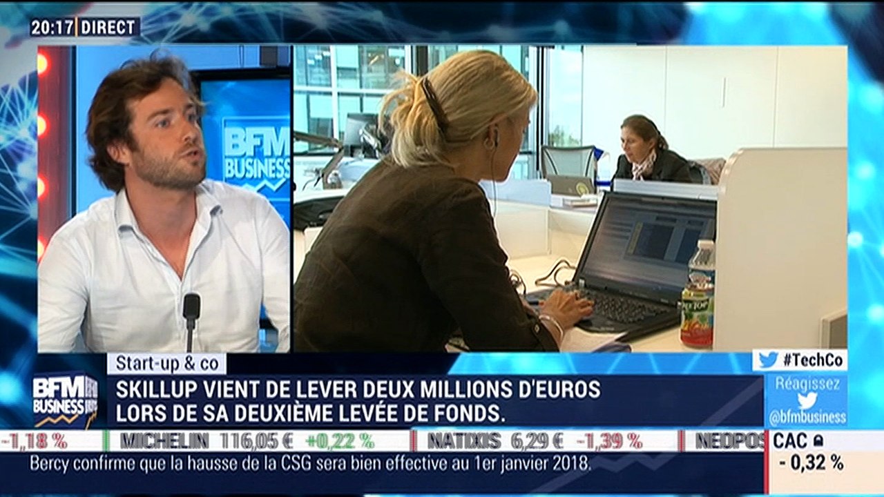Start-up & Co: Skillup permet de réserver des formations professionnelles - 23/08