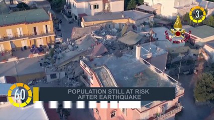 In 60 Seconds: Population Still At Risk After Earthquake