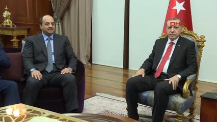 Ankara - Cumhurbaşkanı Erdoğan Katar Savunma Bakanı'nı Kabul Etti