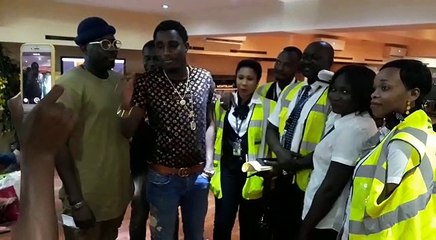 Départ de Wally seck pour l’Espagne (Ibiza)
