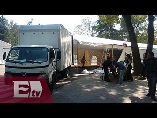 Padres de normalistas desaparecidos se retiran de Los Pinos/ Vianey Esquinca