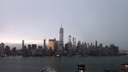 Lightning Strikes the Freedom Tower