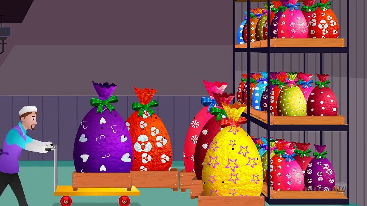 ChuChu TV Police Chase Thief in Police Car to Save Huge Surprise Egg Toys Gifts – The Trai