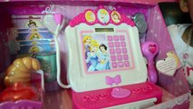 Disney Princess Talking Cash Register TOY Shopping Ariel Elsa Belle Tiana Rapunzel Dolls T