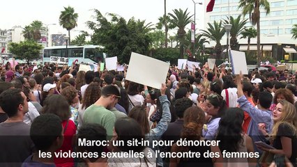 Maroc: un sit-in pour dénoncer les violences sexuelles
