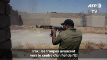 Les troupes avancent vers le centre d'un fief de l'EI en Irak