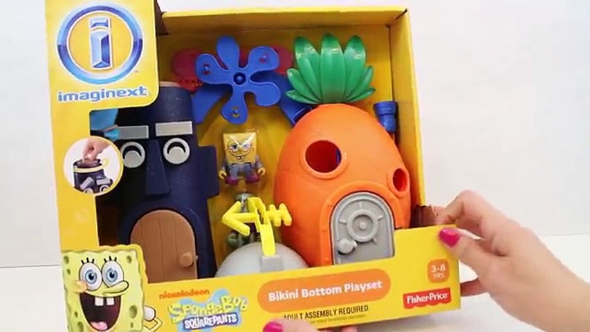 bikini bottom playset