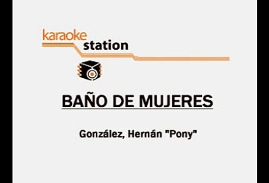 Baño de mujeres - Mijares (Karaoke)