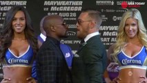 Final Floyd Mayweather-Conor McGregor news conference all business