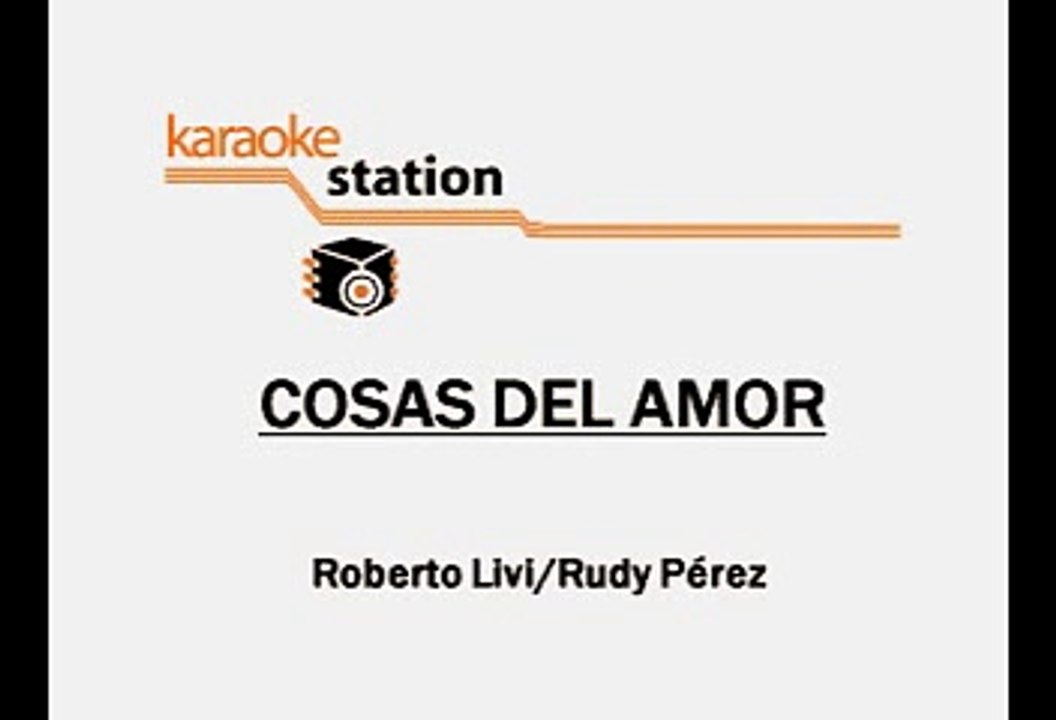 Ana Gabriel y Vicky Carr – Cosas Del Amor (Karaoke)