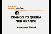 Cuando yo quería ser grande - Alejandro Fernández (Karaoke con voz guia)