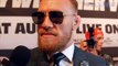 Conor McGregor talks Floyd Mayweather demeanor, custom suits and crack houses