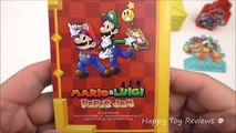 2016 NINTENDO MARIO and LUIGI PAPER JAM SET OF 5 SONIC DRIVE IN KIDS MEAL TOYS VIDEO REVIE