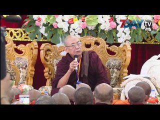 လမ္းေၾကာင္းကို ပိတ္ဆို႔ေနမယ္ဆိုရင္ တက္နင္းသြားမယ္လို႔ မဘသဦးေဆာင္ဆရာေတာ္မိန္႔