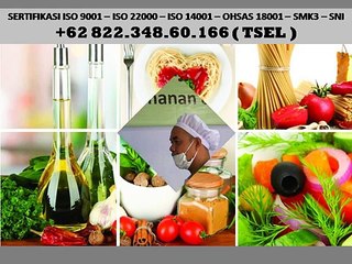 Hub 0822 348 60 166 (TSEL) Training ISO 22000