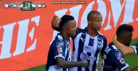 Dorlan Pabon Goal ~ Monterrey vs Deportivo Toluca 1-0