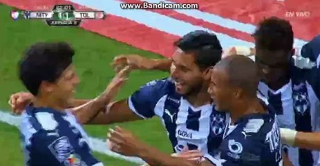 Jorge Benítez Goal ~ Monterrey vs Deportivo Toluca 4-1
