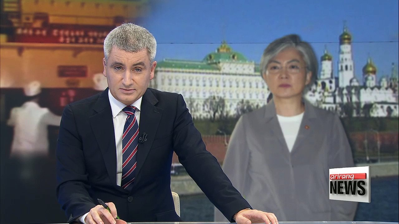 Seoul's FM Kang heading to Moscow to discuss next month's South Korea-Russia summit