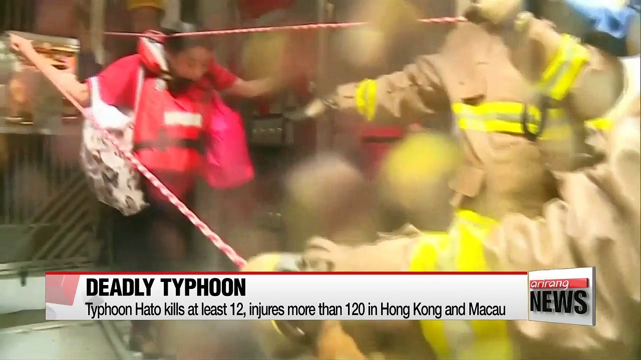 Typhoon Hato kills at least 12, injures more than 120 in Hong Kong and Macau