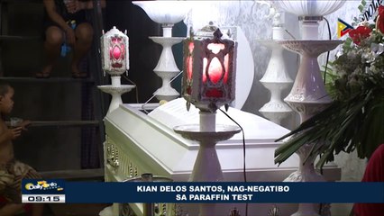 Kian Delos Santos, nag-negatibo sa paraffin test