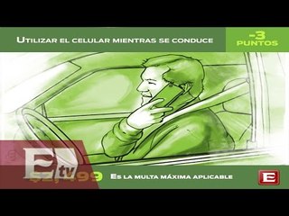 Lo que NO puedes hacer con el nuevo reglamento de tránsito / Francisco Zea