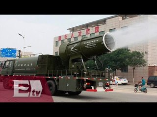Enormes cañones de niebla combaten la contaminación en China / Ricardo Salas