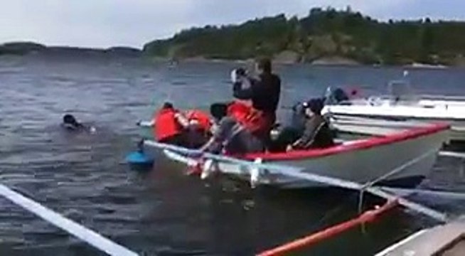 ALLES NUR GESTELLT - IM MITTELMEER ERTRINKENDE ZUWANDERER