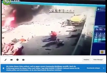 ALLES NUR GESTELLT - FAKE BOMBEN ANSCHLAG (AUF YT GESPERRT)