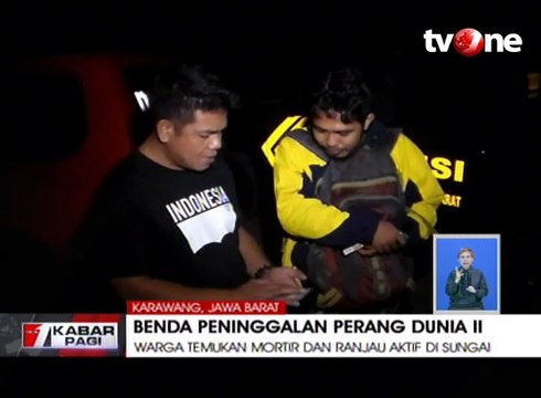 Penemuan Mortir dan Ranjau Aktif Peninggalan Perang Dunia II