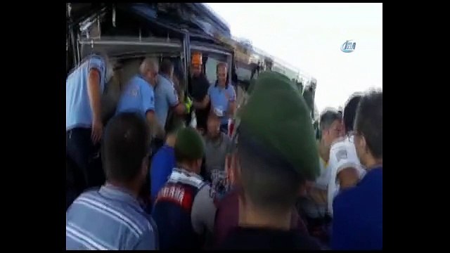 Ankara-Eskişehir karayolunda feci kaza: Yaralılar var