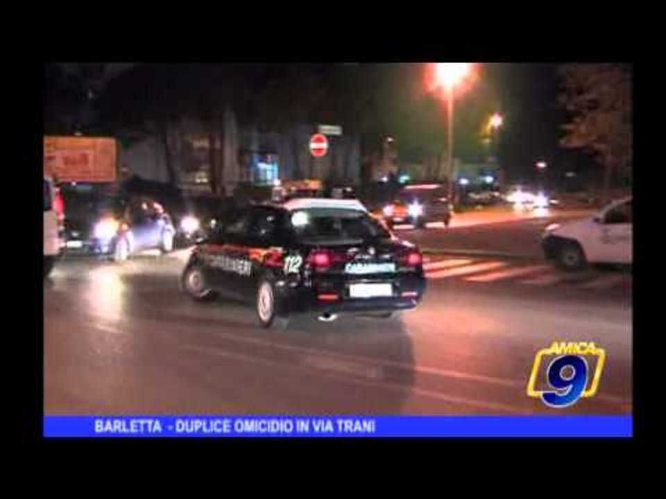Barletta | Duplice omicidio in via Trani