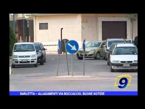 Barletta | Allagamenti via Boccaccio, buone notizie