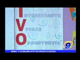 Andria | Il globalismo affettivo spiegato ai docenti