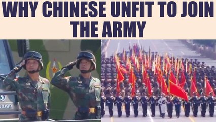 Sikkim Standoff : Masturbation has made half of Chinese unfit to join army | Oneindia News