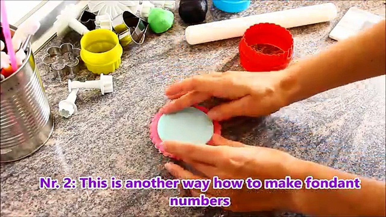 Comment à faire nombres gâteau