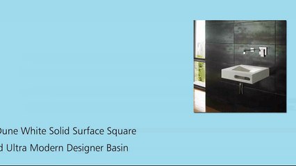 Solid Surface Basins - Clickbasin