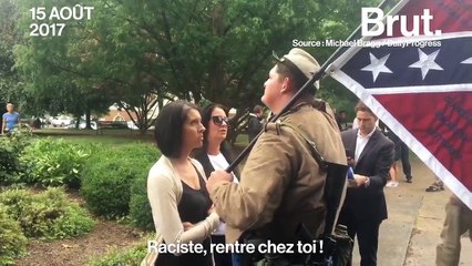 “Raciste, rentre chez toi !” : à Charlottesville, deux Amériques se déchirent pour une statue