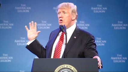 Within 24 hours, Trump gives very different speeches