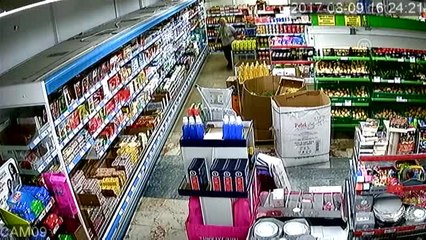 Marketten Hırsızlık Güvenlik Kamerasında