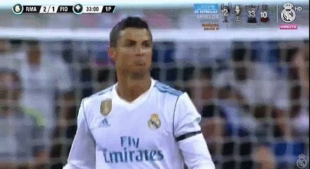 Cristiano Ronaldo reacted brilliantly after he scored beautiful goal v Fiorentina