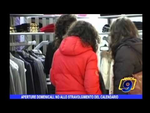 Aperture domenicali, no allo stravolgimento del calendario