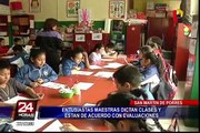 SMP: maestras no acatan huelga y están de acuerdo con evaluaciones